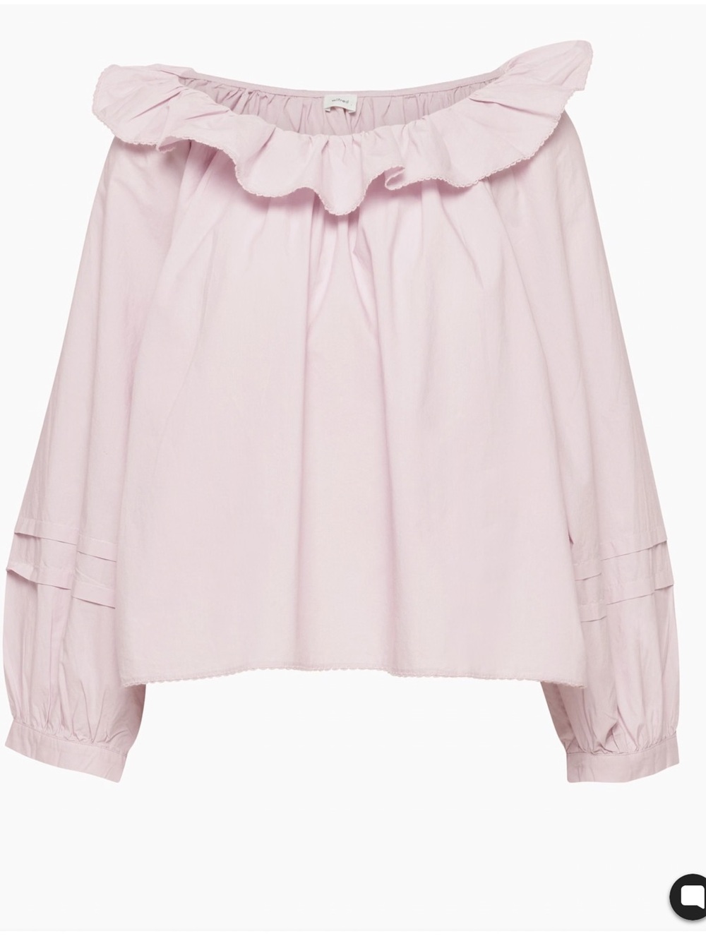 WILFRED ARITZIA Verbena Poplin Blouse M